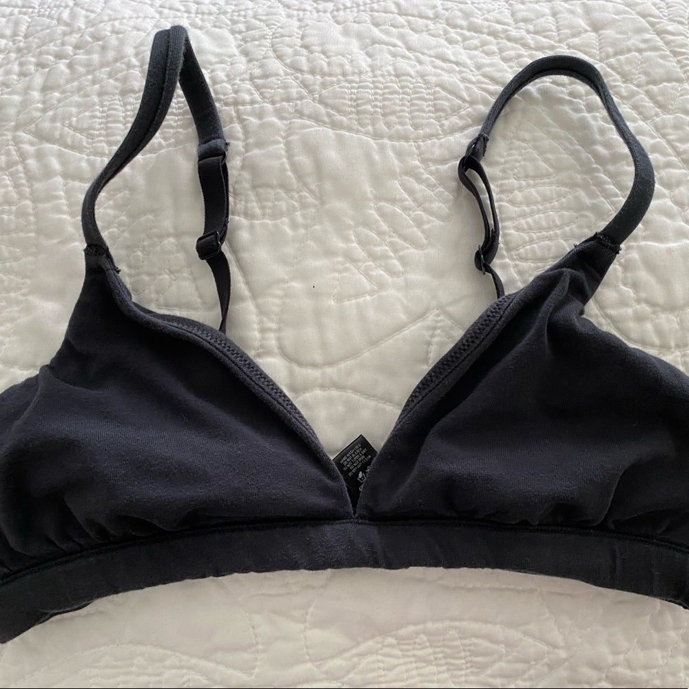SKIMS Cotton Jersey Triangle Bralette